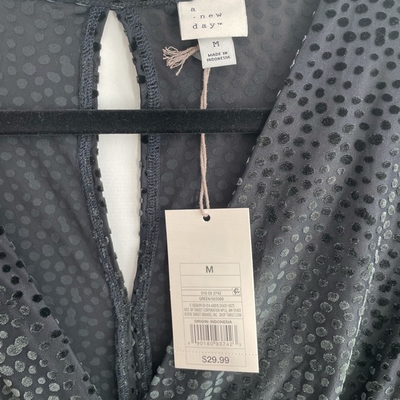 Green Velvet Dress - Picture 3 of 7